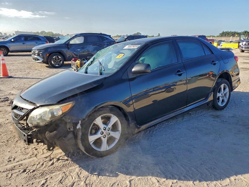 TOYOTA COROLLA BA 2013 with VIN 2T1BU4EEXDC956087 - Photo from auction