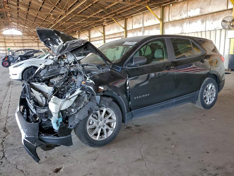 CHEVROLET EQUINOX LS 2021 with VIN 2GNAXHEV9M6107989 - Photo from auction