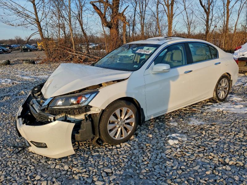 HONDA ACCORD EXL 2013 with VIN 1HGCR2F80DA125805 - Photo from auction