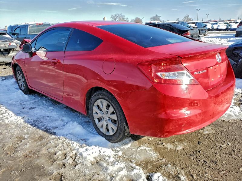 Photo 2 from auction – 2012 HONDA CIVIC LX with VIN 2HGFG3B57CH519645