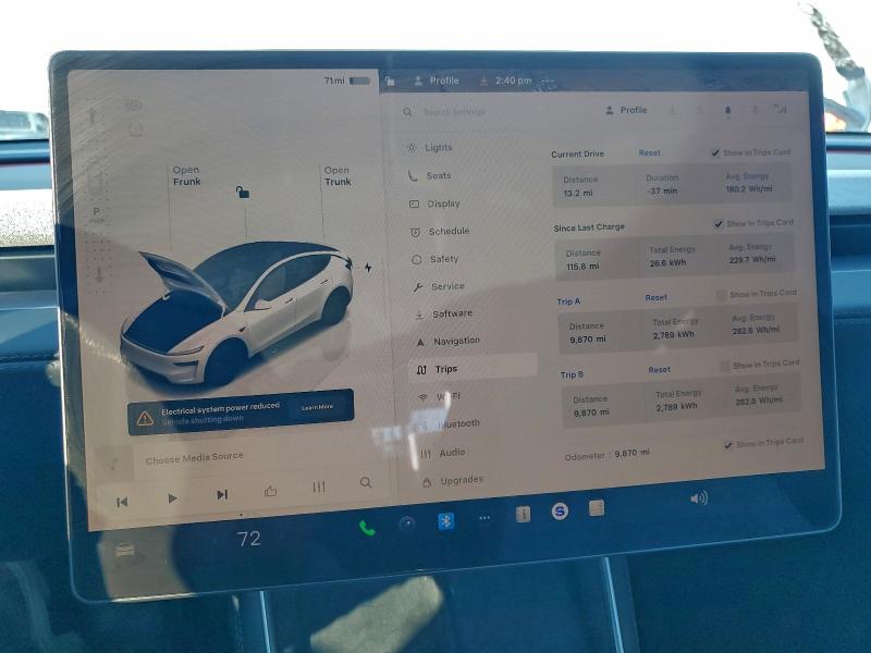 Photo 9 from auction – 2026 TESLA MODEL Y with VIN 7SAYGDEE5TF356267