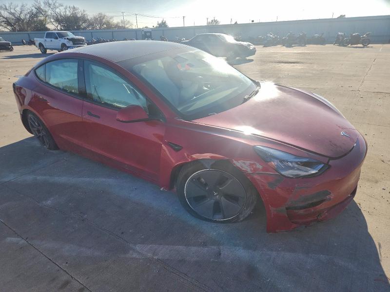 Photo 4 from auction – 2021 TESLA MODEL 3 with VIN 5YJ3E1EA4MF840599