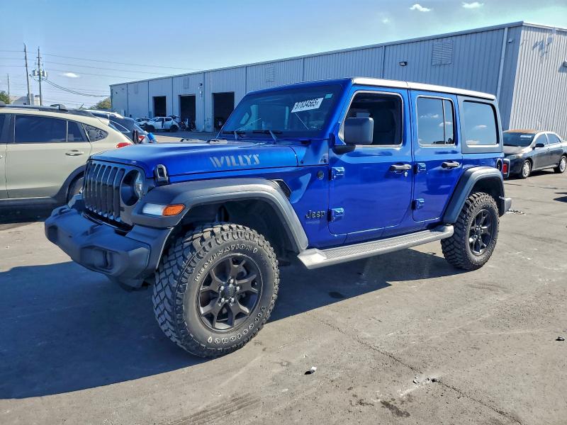 JEEP WRANGLER U 2020 with VIN 1C4HJXDN2LW159229 - Photo from auction