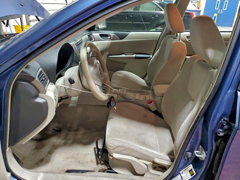 Photo 7 from auction – 2008 SUBARU IMPREZA 2. with VIN JF1GE616X8H516388