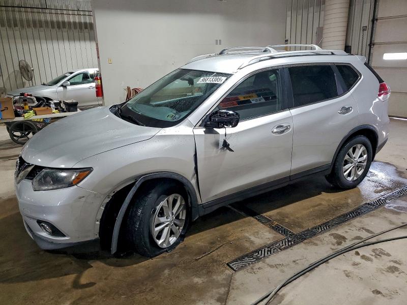 NISSAN ROGUE S 2016 with VIN KNMAT2MV8GP647535 - Photo from auction