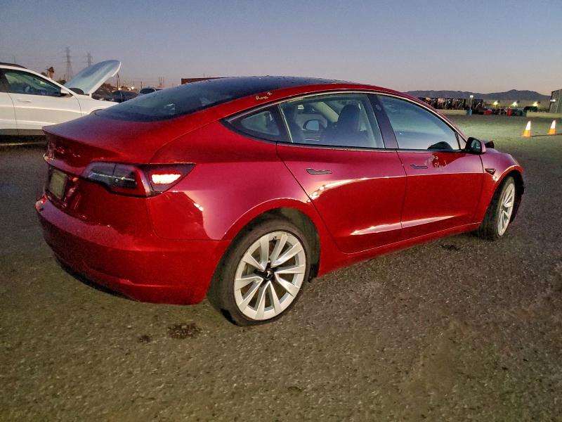Photo 3 from auction – 2022 TESLA MODEL 3 with VIN 5YJ3E1EA7NF369145