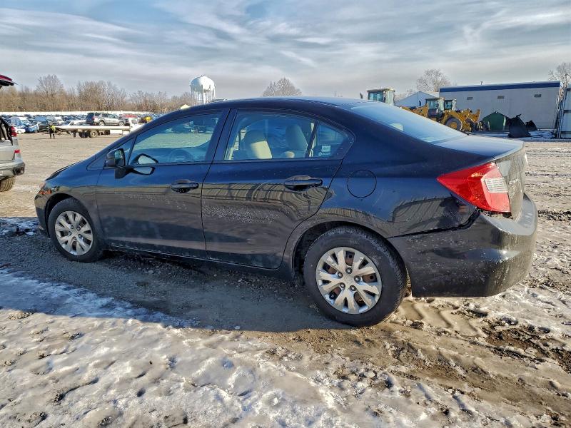 Photo 2 from auction – 2012 HONDA CIVIC LX with VIN 19XFB2F52CE323299