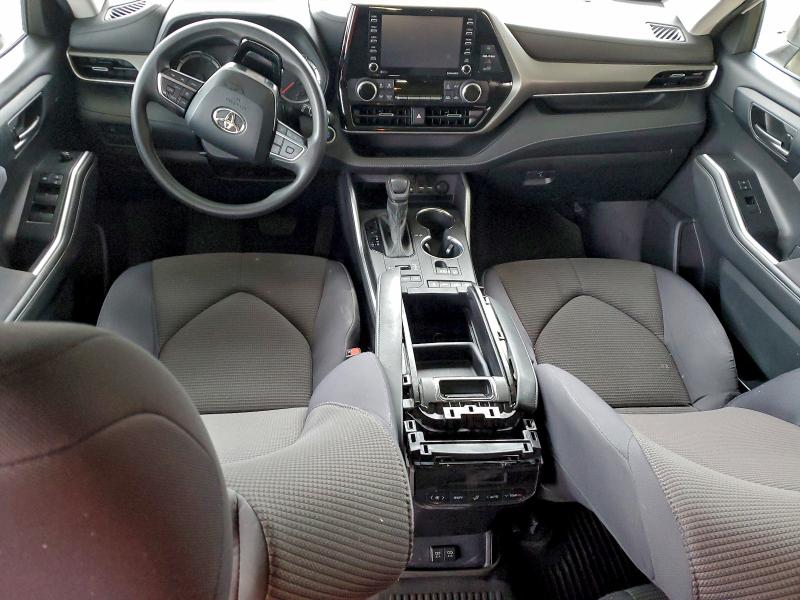 Photo 8 from auction – 2021 TOYOTA HIGHLANDER with VIN 5TDCZRBH1MS134951