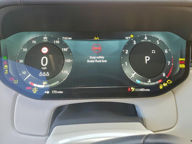 Photo 9 from auction – 2025 LAND ROVER RANGE ROVE with VIN SALKP9E97SA299492