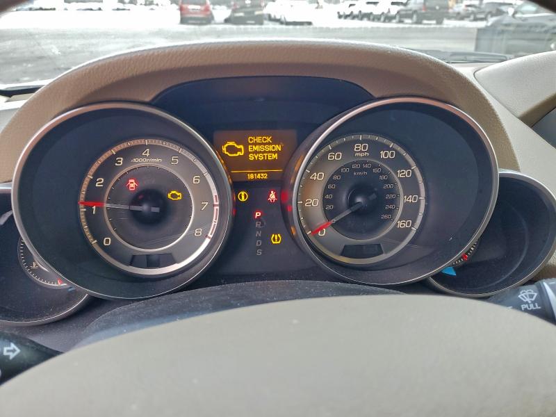 Photo 9 from auction – 2012 ACURA MDX TECHNO with VIN 2HNYD2H4XCH545918