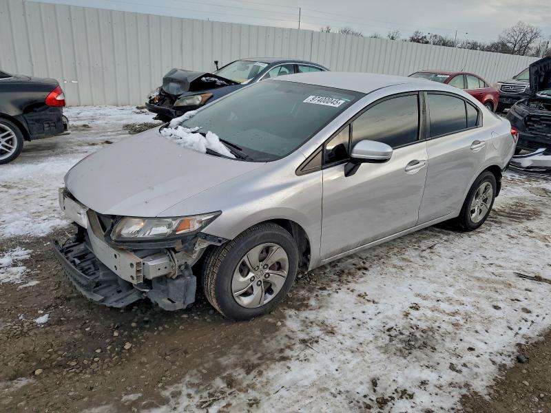 HONDA CIVIC LX 2015 with VIN 19XFB2F5XFE031405 - Photo from auction