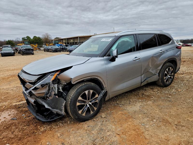 TOYOTA HIGHLANDER 2020 with VIN 5TDGZRAH3LS505402 - Photo from auction