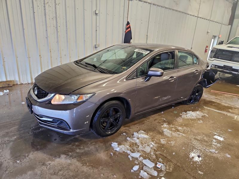 Photo 1 from auction – 2014 HONDA CIVIC LX with VIN 2HGFB2F58EH539375
