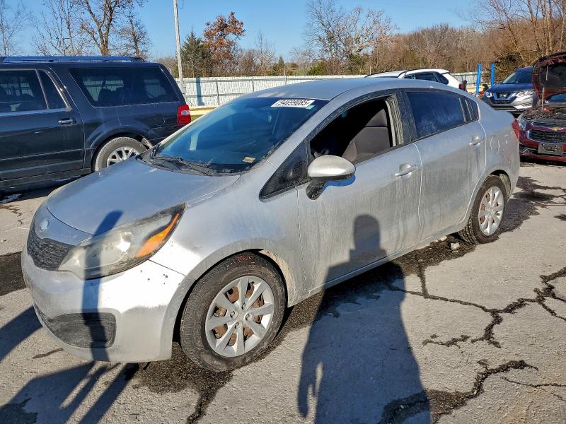 KIA RIO LX 2013 with VIN KNADM4A36D6252549 - Photo from auction