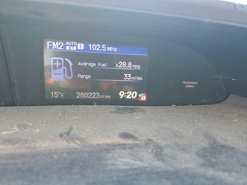 Photo 9 from auction – 2012 HONDA CIVIC EX with VIN 2HGFB2F83CH595490