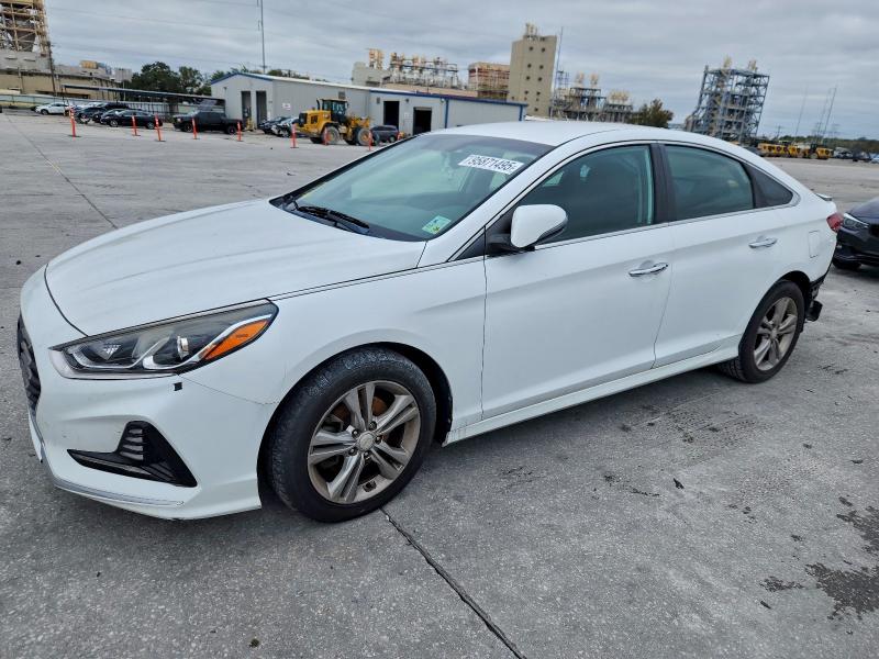 HYUNDAI SONATA 2018 with VIN 5NPE34AF7JH675680 - Photo from auction