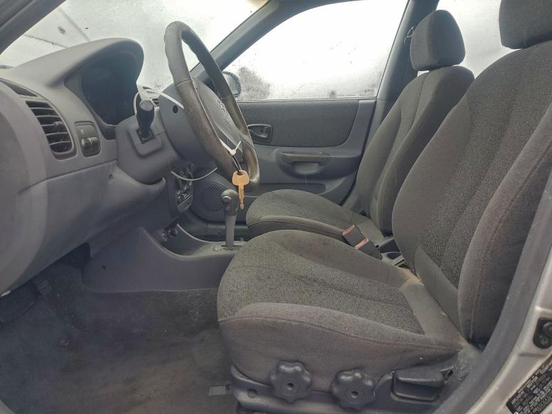Photo 7 from auction – 2001 HYUNDAI ACCENT GL with VIN KMHCG45C41U196338