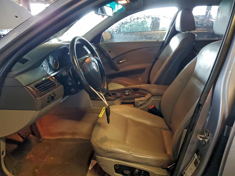 Photo 7 from auction – 2005 BMW 525 I with VIN WBANA53585B858140