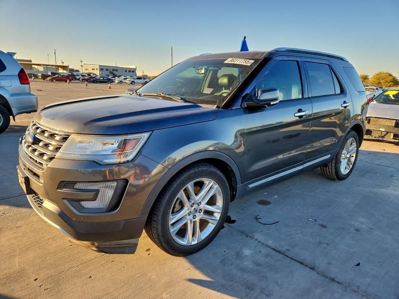 FORD EXPLORER L 2017 with VIN 1FM5K7F8XHGC61169 - Photo from auction