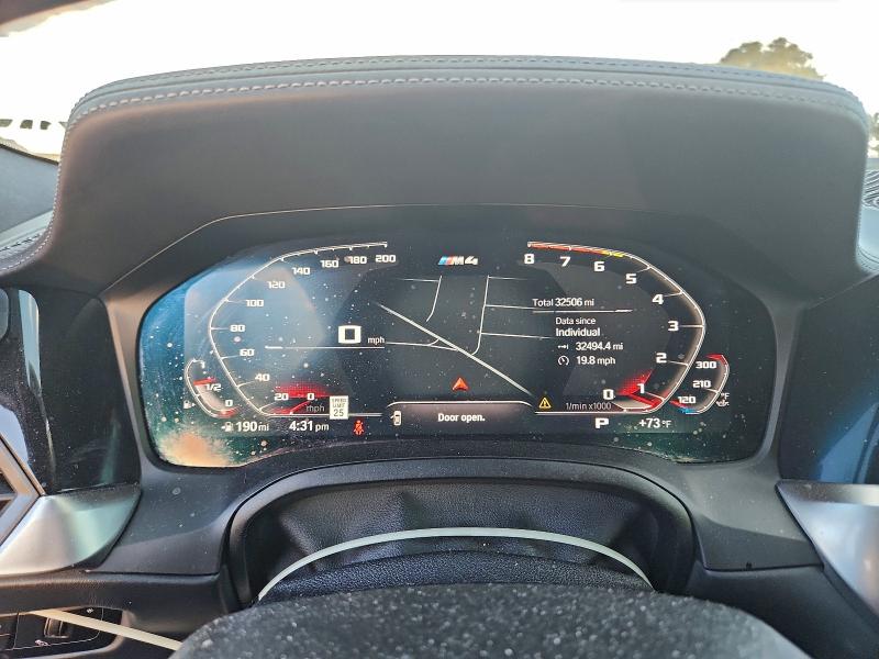 Photo 9 from auction – 2021 BMW M4 COMPETI with VIN WBS33AZ04MCG69868