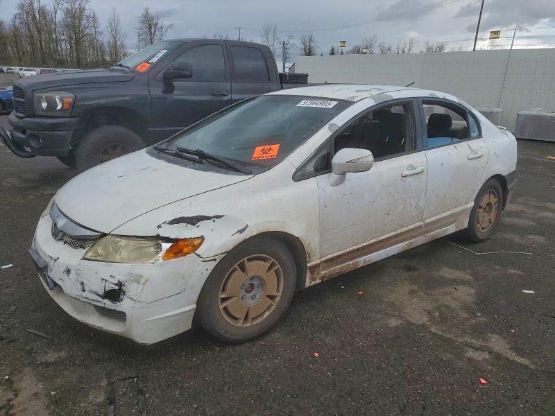 HONDA CIVIC HYBR 2010 with VIN JHMFA3F20AS005284 - Photo from auction