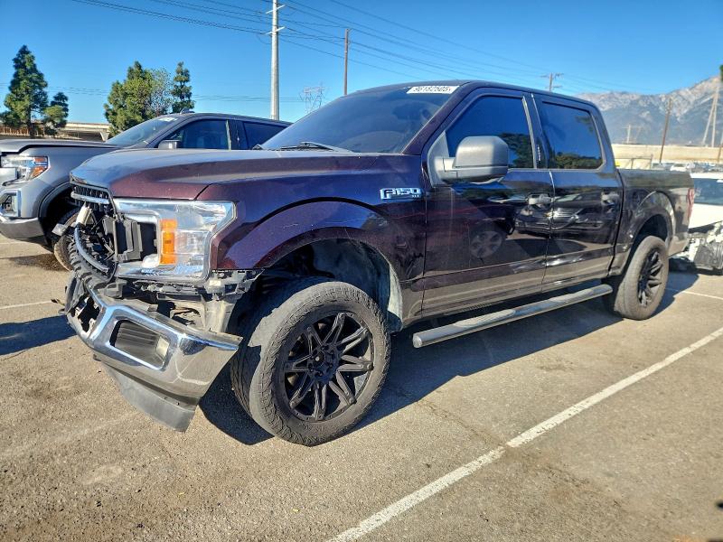 FORD F150 SUPER 2018 with VIN 1FTEW1E57JKE01453 - Photo from auction