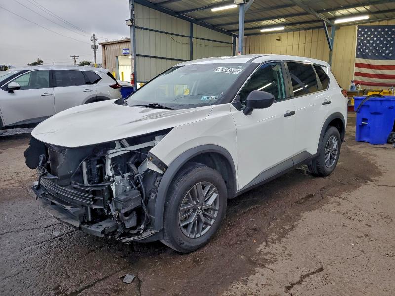 NISSAN ROGUE S 2021 with VIN 5N1AT3AA0MC750020 - Photo from auction