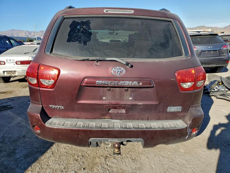Photo 6 from auction – 2008 TOYOTA SEQUOIA SR with VIN 5TDZY64A38S015087