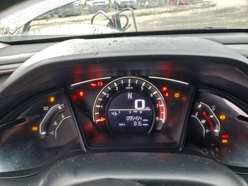 Photo 9 from auction – 2017 HONDA CIVIC with VIN 19XFC2F52HE035206