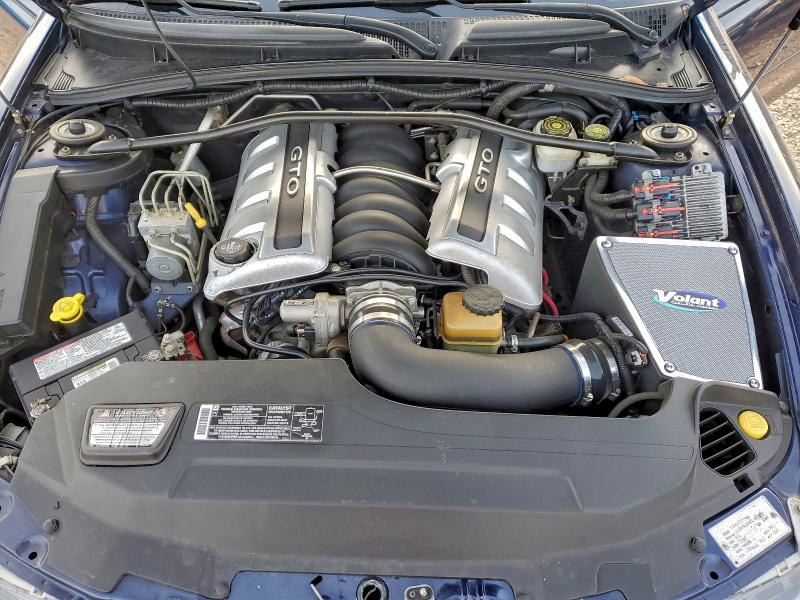 Photo 11 from auction – 2005 PONTIAC GTO with VIN 6G2VX12U85L407682