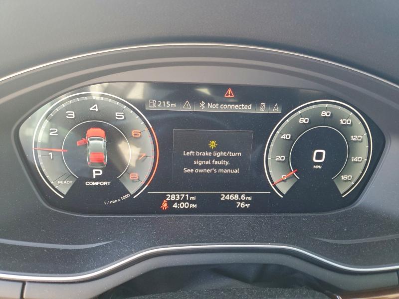Photo 9 from auction – 2022 AUDI A5 PREMIUM with VIN WAUCBCF54NA026501