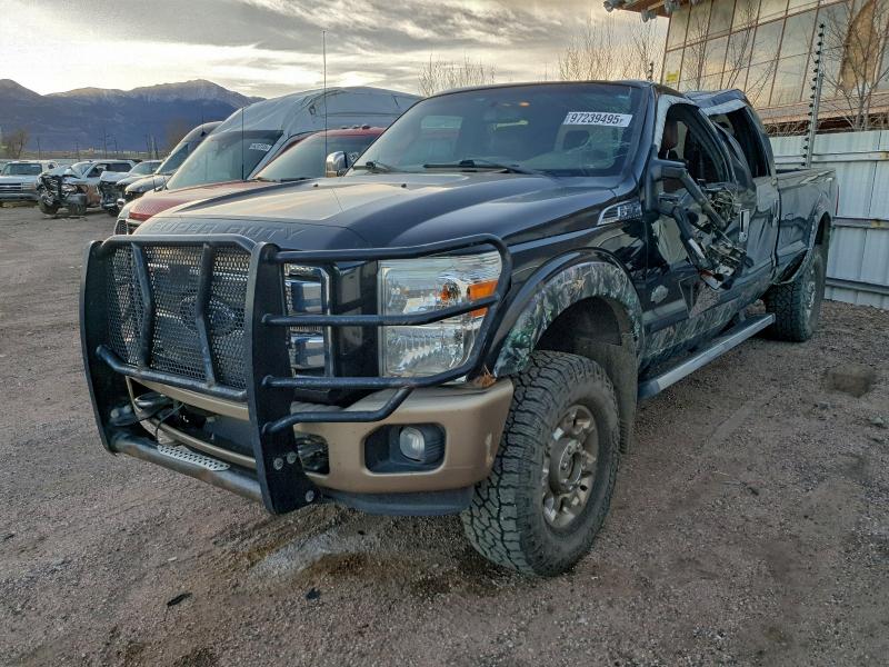 FORD F350 SUPER 2014 with VIN 1FT8W3BT5EEA39638 - Photo from auction
