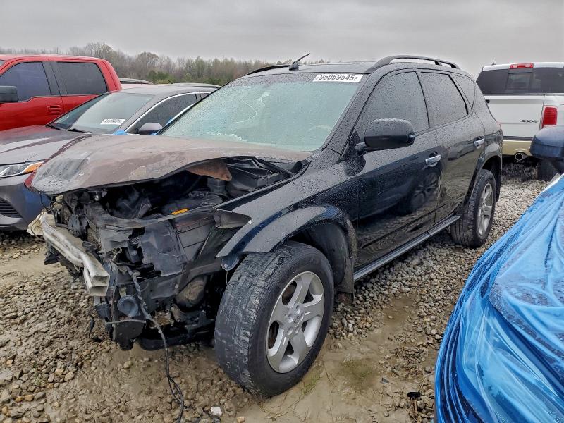NISSAN MURANO SL 2003 with VIN JN8AZ08TX3W118894 - Photo from auction