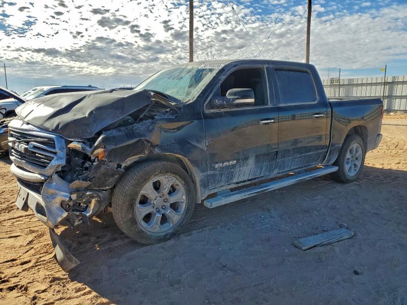RAM 1500 BIG H 2019 with VIN 1C6RREFT9KN508928 - Photo from auction