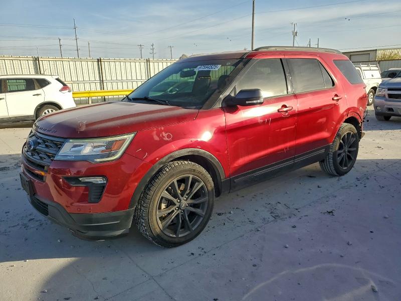 FORD EXPLORER X 2018 with VIN 1FM5K7D85JGB99169 - Photo from auction