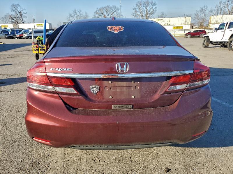Photo 6 from auction – 2013 HONDA CIVIC EXL with VIN 19XFB2F94DE068367
