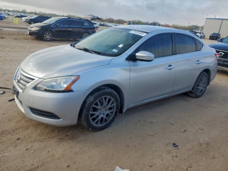 NISSAN SENTRA S 2015 with VIN 3N1AB7AP1FL645385 - Photo from auction