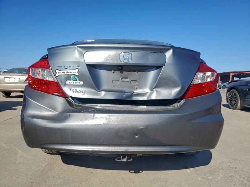 Photo 6 from auction – 2012 HONDA CIVIC LX with VIN 19XFB2F53CE108112