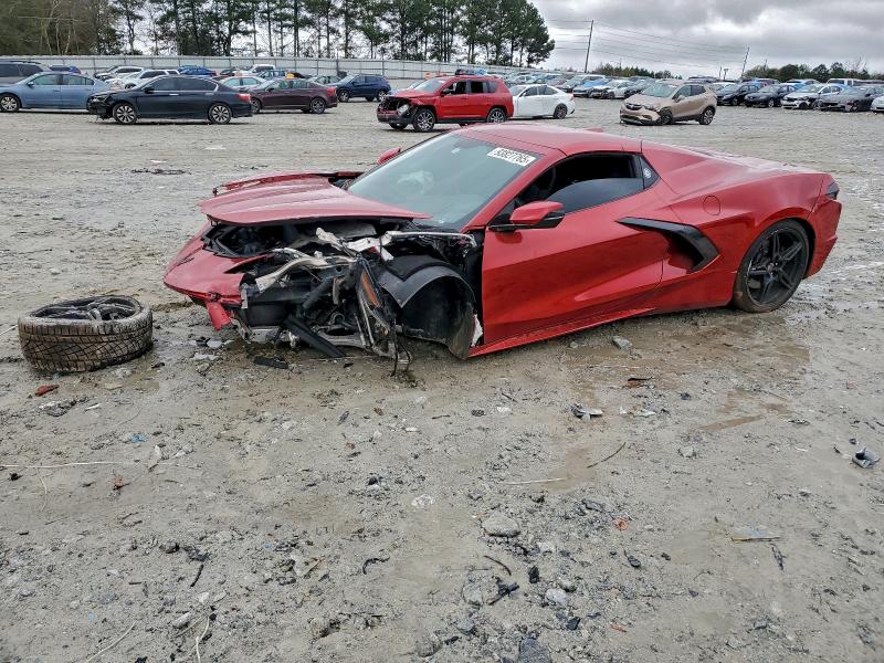 CHEVROLET CORVETTE S 2021 with VIN 1G1YA3D46M5108560 - Photo from auction