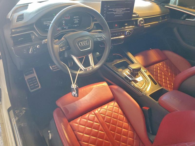 Photo 8 from auction – 2022 AUDI S5 PRESTIG with VIN WAUR4AF50NA025838