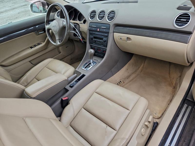 Photo 8 from auction – 2005 AUDI A4 1.8 CAB with VIN WAUAC48HX5K000528