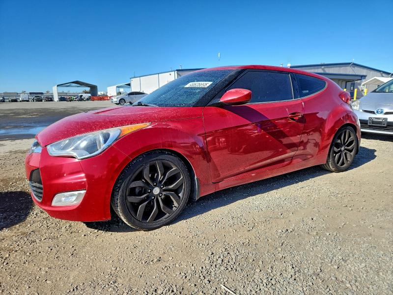 HYUNDAI VELOSTER 2013 with VIN KMHTC6AD0DU114406 - Photo from auction