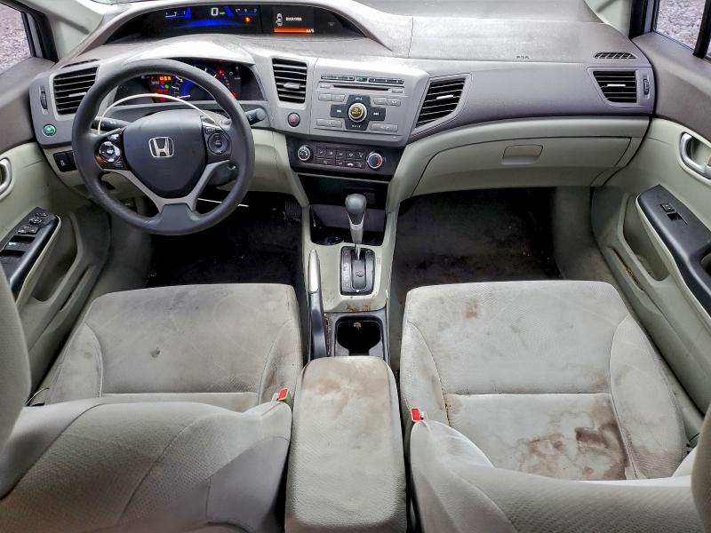 Photo 8 from auction – 2012 HONDA CIVIC LX with VIN 19XFB2F56CE048312