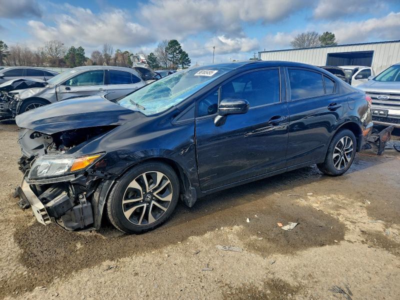 HONDA CIVIC EX 2014 with VIN 19XFB2F82EE082390 - Photo from auction