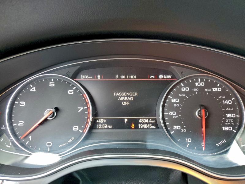 Photo 9 from auction – 2012 AUDI A6 PREMIUM with VIN WAUGGAFC6CN145324