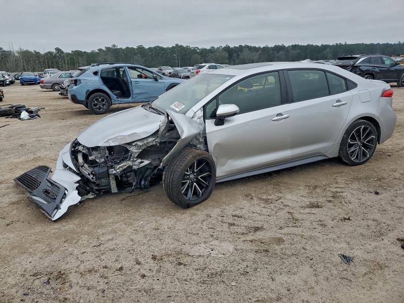 TOYOTA COROLLA SE 2021 with VIN JTDP4MCE8MJ078351 - Photo from auction