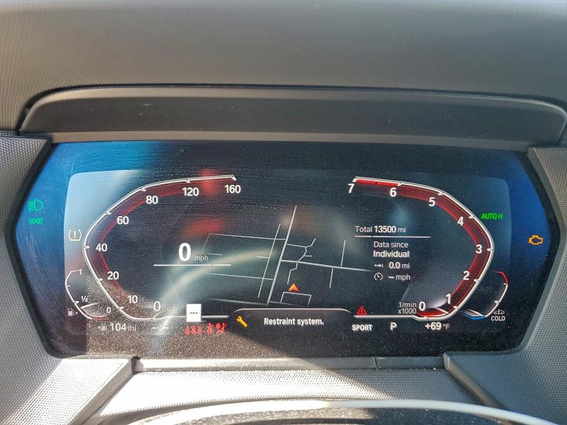 Photo 9 from auction – 2024 BMW 228XI with VIN WBA73AK03R7R69429