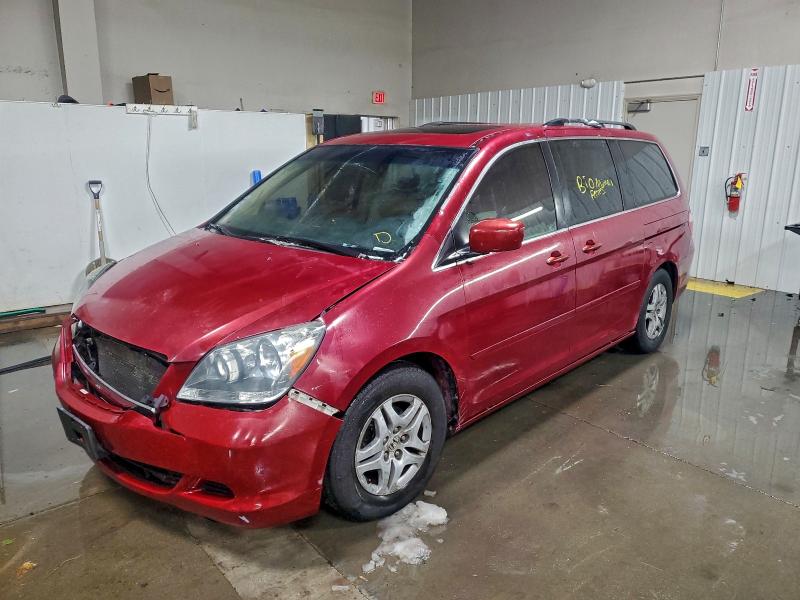 HONDA ODYSSEY EX 2005 with VIN 5FNRL38645B040860 - Photo from auction