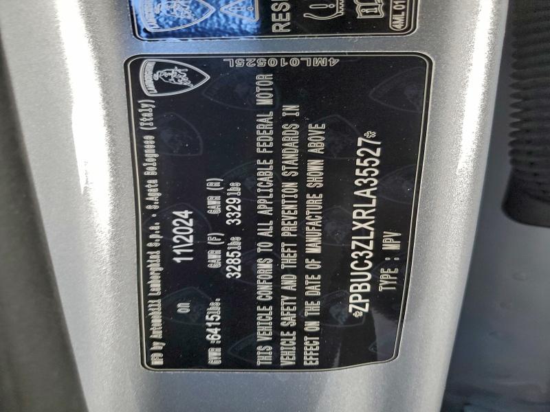 Снимка 14 от търг – 2024 LAMBORGHINI URUS PERFO с VIN ZPBUC3ZLXRLA35527