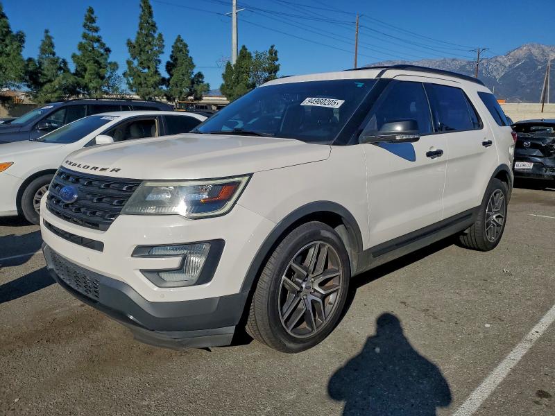 FORD EXPLORER S 2017 with VIN 1FM5K8GT2HGA27665 - Photo from auction